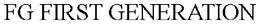 FG FIRST GENERATION trademark