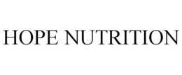 HOPE NUTRITION trademark