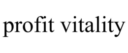 PROFIT VITALITY trademark