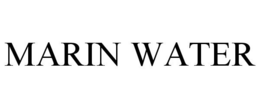 MARIN WATER trademark