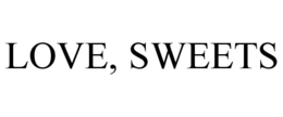 LOVE, SWEETS trademark