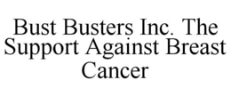 BUST BUSTERS INC. THE SUPPORT AGAINST BREAST CANCER trademark