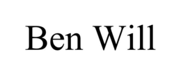 BEN WILL trademark