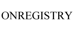 ONREGISTRY trademark