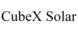 CUBEX SOLAR trademark