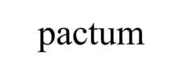 PACTUM trademark