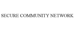 SECURE COMMUNITY NETWORK trademark