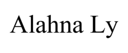 ALAHNA LY trademark