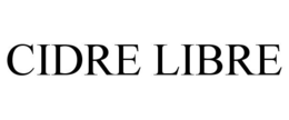 CIDRE LIBRE trademark