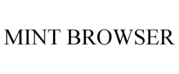 MINT BROWSER trademark