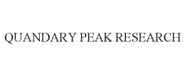 QUANDARY PEAK RESEARCH trademark