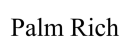 PALM RICH trademark