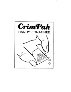 CRIMPAK HANDY CONTAINER trademark