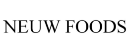 NEUW FOODS trademark