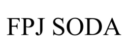 FPJ SODA trademark