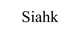 SIAHK trademark