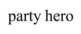 PARTY HERO trademark