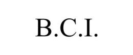 B.C.I. trademark