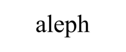 ALEPH trademark