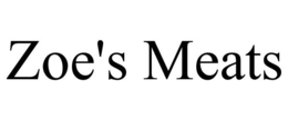 ZOE'S MEATS trademark