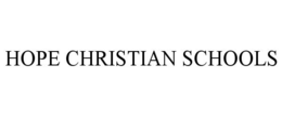 HOPE CHRISTIAN SCHOOLS trademark