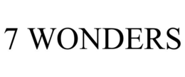 7 WONDERS trademark