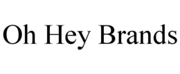 OH HEY BRANDS trademark