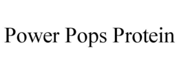 POWER POPS PROTEIN trademark