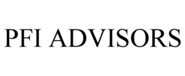 PFI ADVISORS trademark