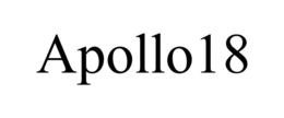 APOLLO18 trademark