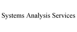 SYSTEMS ANALYSIS SERVICES trademark