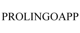 PROLINGO APP trademark