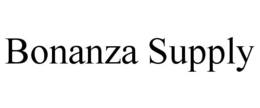 BONANZA SUPPLY trademark