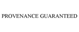 PROVENANCE GUARANTEED trademark