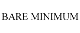 BARE MINIMUM trademark