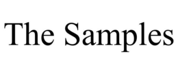 THE SAMPLES trademark