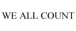 WE ALL COUNT trademark