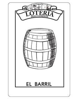 LOTERIA DON CLEMENTE EL BARRIL trademark