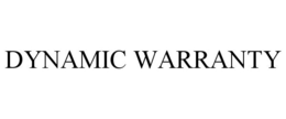 DYNAMIC WARRANTY trademark
