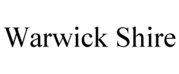 WARWICK SHIRE trademark