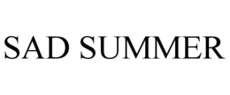 SAD SUMMER trademark
