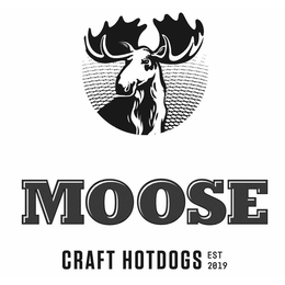 MOOSE CRAFT HOTDOGS EST 2019 trademark