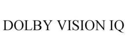 DOLBY VISION IQ trademark