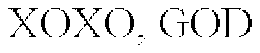 XOXO, GOD trademark