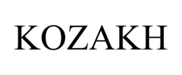 KOZAKH trademark