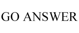 GO ANSWER trademark