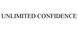 UNLIMITED CONFIDENCE trademark