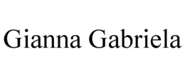 GIANNA GABRIELA trademark