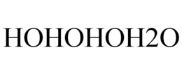 HOHOHOH2O trademark