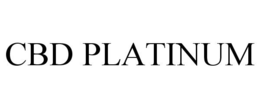 CBD PLATINUM trademark